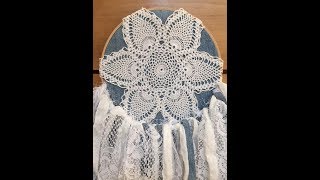Upcycle Denim Embroidery Hoop