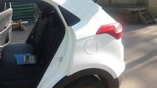 Авточехлы Хендай Крета установка Чехлы ромб черный