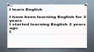 Время Present Perfect Continuous Tense Часть 1 настоящее совершенное продолженное время