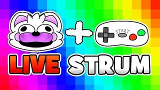 Minecraft Fnaf Livestream - Hypixels Adventure With Foxy and bonbon