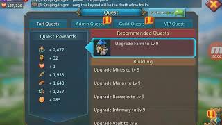 Lords Mobile How To Level Up Fast