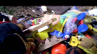 Truck full of garbage toys to the transfer station to be trash camera 2