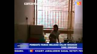 Pembantu Rumah Ludah Dalam Masakan