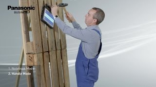 Toughbook CF-20 - Six modes of the world's first fully rugged detachable Notebook