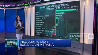 IHSG Juara Saat Bursa Lain Merana