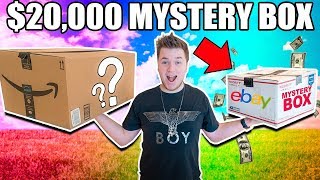 $10 VS $20,000 EBAY MYSTERY BOX CHALLENGE!! ?⁉️ Cash, Poo Toys & More