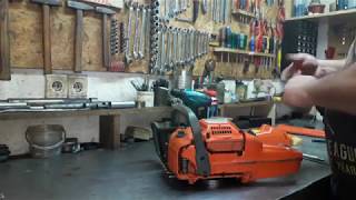 Husqvarna 340 & Kombikanna...