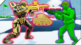БИТВА ЗЕЛЕНЫХ СОЛДАТИКОВ - Attack on Toys # 2