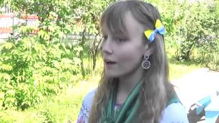 Репортаж с открытия 1 смены в лагере "Лесной". ТРК Акцент. Лето 2015