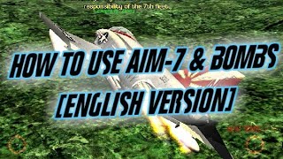 GUNSHIP III Guide #9 How to use F-4B's AIM-7 & Bombs[Eng ver]
