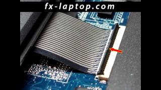 Disassembly Dell Vostro 1510 - replacement, clean, take apart, keyboard, screen, battery