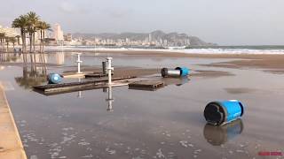 Storm in Benidorm 21.01.2020