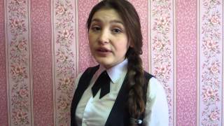 Отрывок из поэмы "Нарспи" Константина Иванова. Читает Игнатьева Лейла