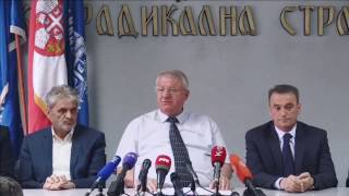 Vesti 06.0.42017 Šešelj: Nisam ušao u drugi krug zato što sam siroče!