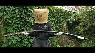 176 см Японский редчайший меч Нодати мастер Hizen-no-kuni junin Kazuyoshi эпоха Хэйсэй 1990г