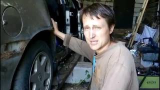 Кузовной ремонт: восстановление дверей часть 1