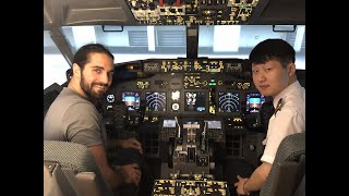 Seth Rollins pilots a 737 in Shanghai