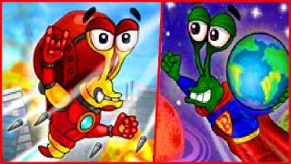 snail bob Улитка боб В Космосе игра как мультик для детей от Фаника