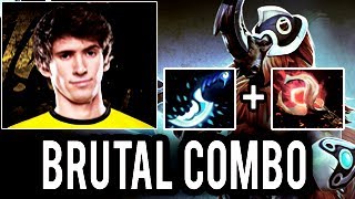 WTF is This Dendi? Best Magnus Gameplay Brutal Blink Skewer Combo 7.06 Dota 2