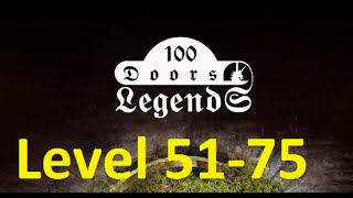 100 Doors Legends - Level 51 - 75 100 дверей легенды Walkthrough прохождение