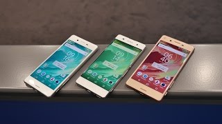 Sony Xperia X, Xperia XA, Xperia X Performance – первое впечатление