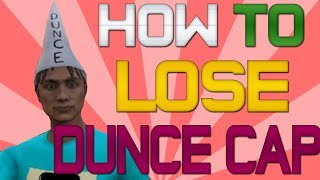 GTA 5 Online "Dunce Cap" Info + How To Lose Dunce Cap (Bad Sport Lobby)