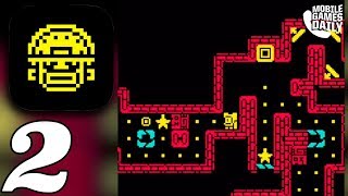 TOMB OF THE MASK - Gameplay Walkthrough Part 2 - Stages 16-30 (iOS Android)