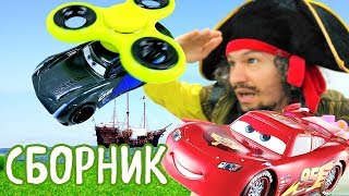 Лучшие гонки Тачек! Маквин или Шторм? Видео про машинки.