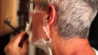 Wet Shaving with a Vintage Straight Razor: 1820's Wade & Butcher