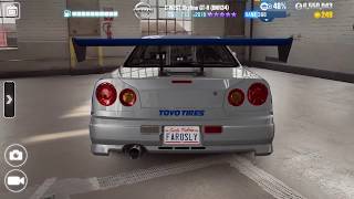 CSR RACING 2 - C-WEST SKYLINE GT-R (BNR34) TUNE/SHIFT-PATTERN