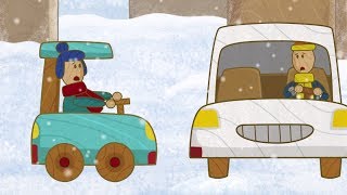 "Машинки", новый мультсериал для мальчиков - В гололёд (серия 26) Развивающий мультфильм