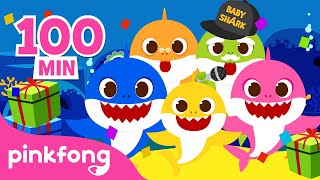 Mix - Feliz Día del Niño y de la Niña con Tiburón Bebé | Pinkfong Canciones ​Infantiles