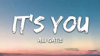 Ali Gatie - It's you lyrics