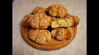 Булочки ДОРОЖНЫЕ пышные домашние булочки с КРОШКОЙ