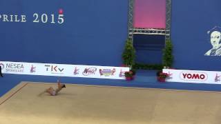 NATALIA GARCIA - PELOTA - WORLD CUP PESARO 2015