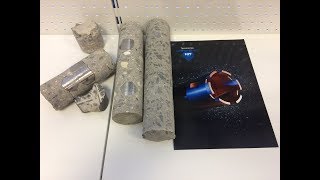 Сравнение алмазных коронок,шаблоны для подрозетников в работе.