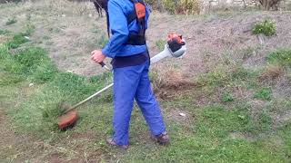 Stihl fs 450, конец сезона