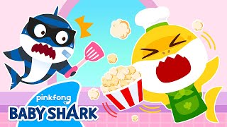 [ NEW] Pop! Pop! Let’s Make a Popcorn, Baby Shark! | Cooking Story for Kids 