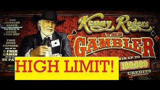 $800 HIGH LIMIT KENNY ROGERS SLOT MACHINE! CHASING THE BONUS!