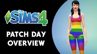 The Sims 4 Patch Day Overview (PRIDE CONTENT, LOUNGE CHAIRS, LOT TRAITS, AND MORE!)