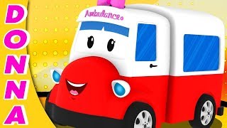 Car Cartoon Vehicles Videos For Kids | Nursery Rhymes & Songs For Babies