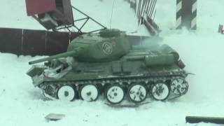 Большие модели танков RC TANKS. Winter War . 1:6 scale.HD