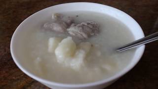 淮山猪骨粥  Pork bone Porridge