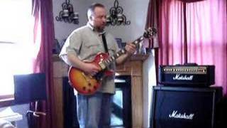 Marshall MG100HDFX thru 1960AV cab