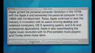 Text-to-speech in Mac OS X Leopard