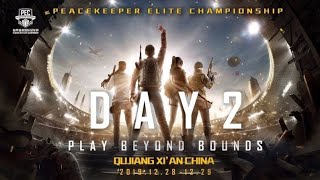 PEC 2019 | Day 2| Peacekeeper Elite Championship |HINDI|