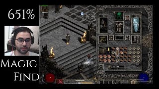 651% Magic Find Hammerdin - Diablo 2 LOD - 2018