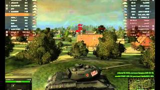 Простой бой на Т-34-85