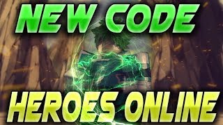 NEW CODES IN (HEROES ONLINE)