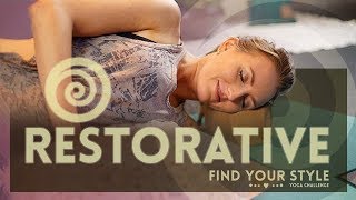 Restorative Yoga: 30 Minutes of Deep Relaxation | Great for Beginners - Full Class